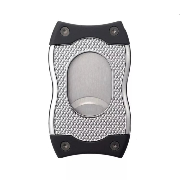 Colibri SV-Cut Zigarrenschneider Silber/Schwarz