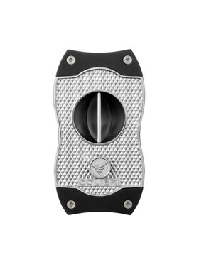 Colibri Diamond V-Cut Zigarrenschneider Chrom/Schwarz 23 mm