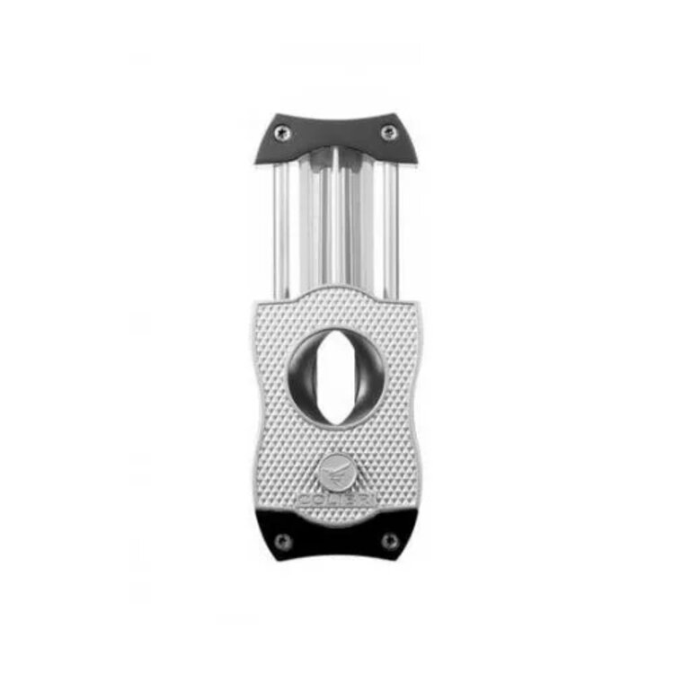 Colibri Diamond V-Cut Zigarrenschneider Chrom/Schwarz 23 mm