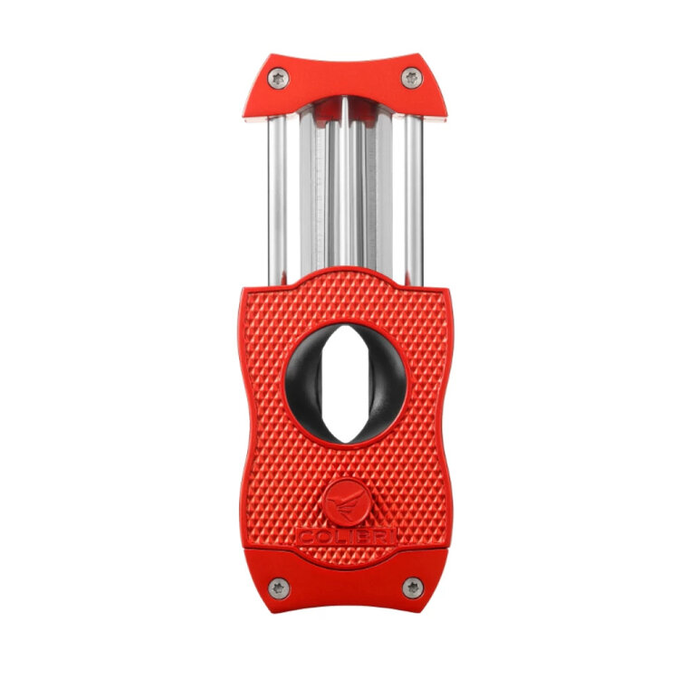 Colibri Diamond V-Cut Zigarrenschneider Rot 23 mm