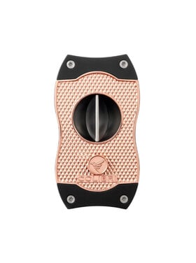Colibri Diamond V-Cut Zigarrenschneider Roségold/Schwarz 23 mm