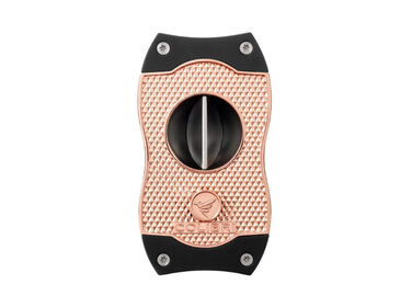 Colibri  Zigarrenschneider Diamond V-Cut Roségold/Schwarz 23 mm