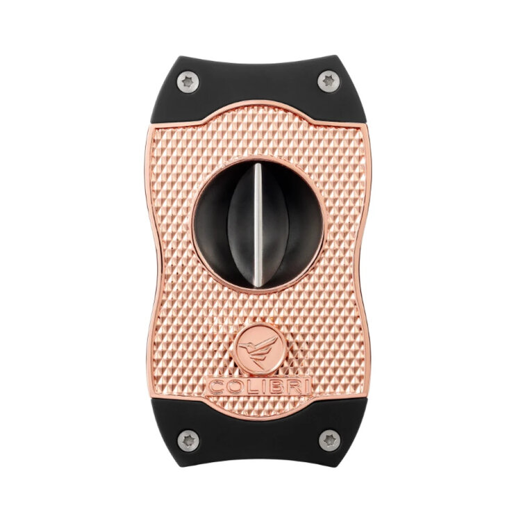 Colibri  Diamond V-Cut Zigarrenschneider Roségold/Schwarz 23 mm