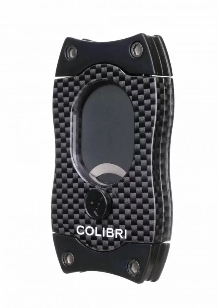 Colibri S-Cut CF Zigarrenschneider Carbon Schwarz 26 mm