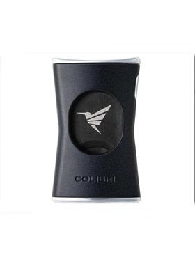 Colibri Slim Cut Zigarrenschneider Schwarz/Chrom