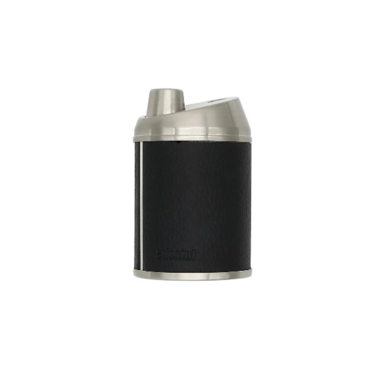 Adorini Jet Edge Tischfeuerzeug Schwarz/Chrom mit Jet-Flamme