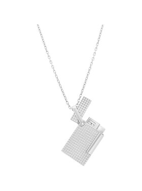 S.T. Dupont Feuerzeug an Halskette Silber K27066CH
