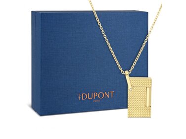 S.T. Dupont Feuerzeug an Halskette Gold K27067CH