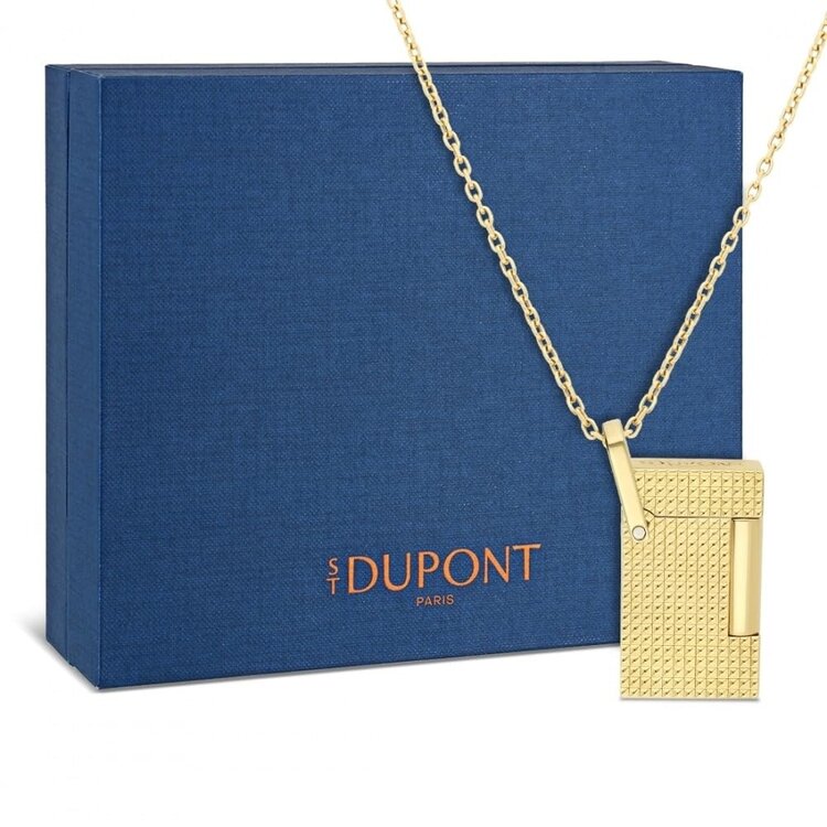 S.T. Dupont  Feuerzeug an Halskette Gold K27067CH