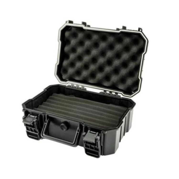 Passatore Reisehumidor Acryl Schwarz für 10–15 Zigarren