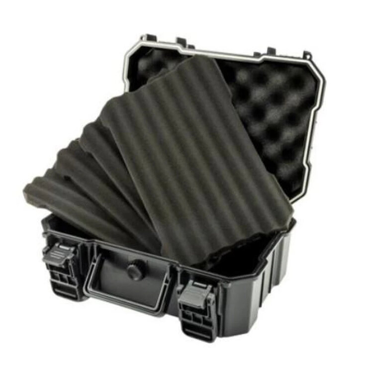 Passatore Reisehumidor Acryl Schwarz für 10–15 Zigarren