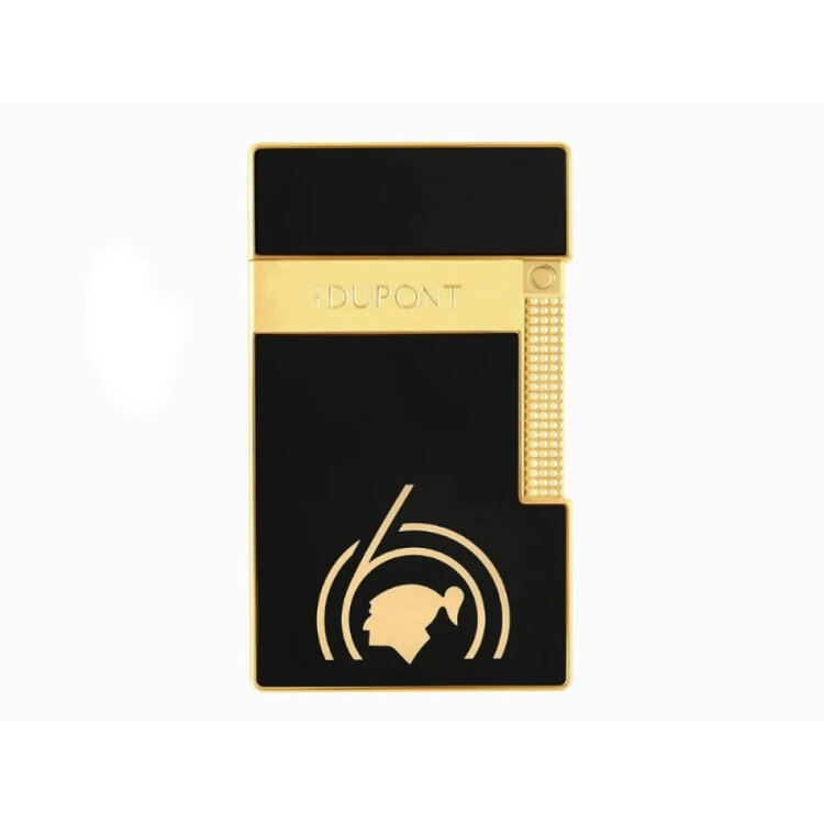 S.T. Dupont Tischfeuerzeug Cohiba 60 Schwarz/Gold T20472
