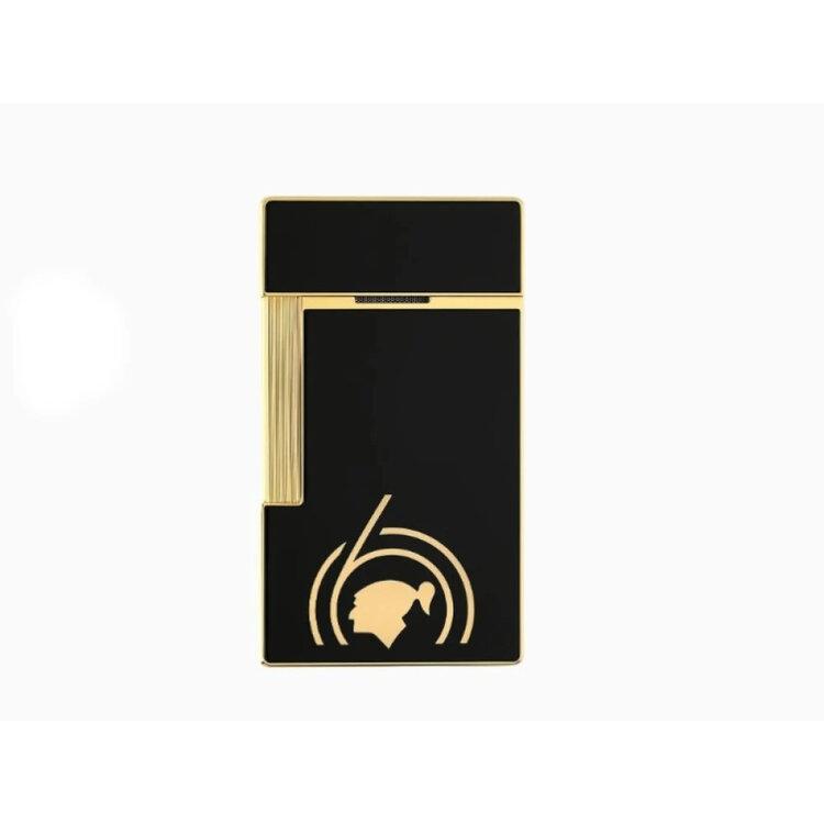 S.T. Dupont Tischfeuerzeug Cohiba 60 Schwarz/Gold T20472