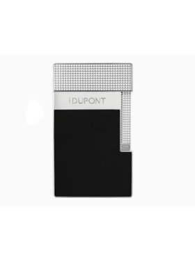 S.T. Dupont Tischfeuerzeug Schwarz/Chrom T20101