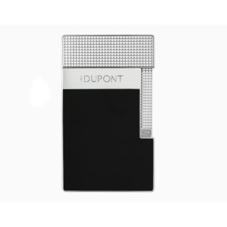 S.T. Dupont  Tischfeuerzeug Schwarz/Chrom T20101