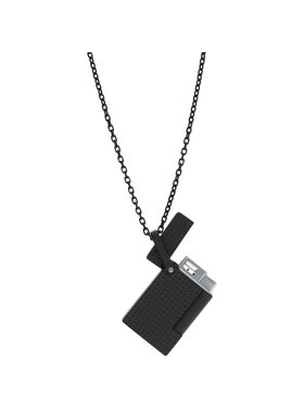 S.T. Dupont Necklace Feuerzeug an Halskette Schwarz matt K27068CH