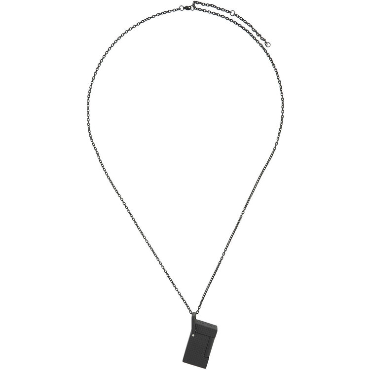 S.T. Dupont Necklace Feuerzeug an Halskette Schwarz matt K27068CH
