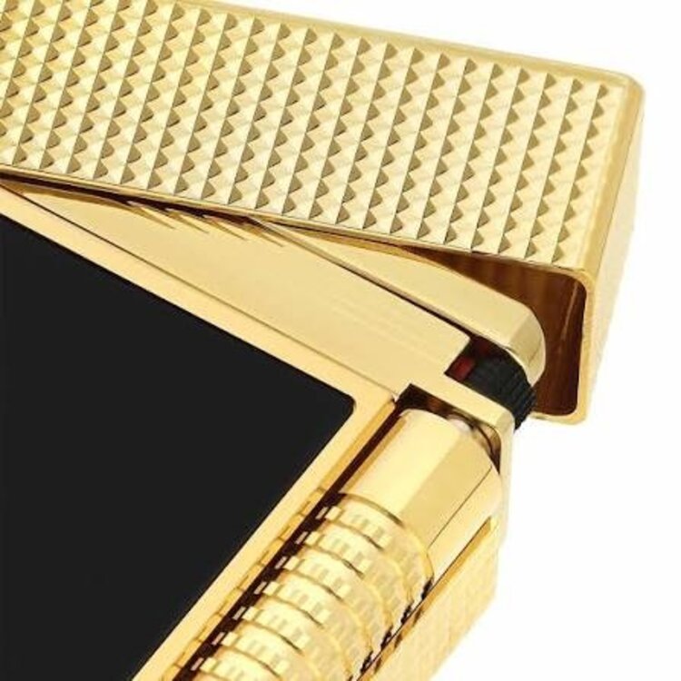 S.T. Dupont Le Grand Feuerzeug Cling Schwarzlack/Gold C23790CL