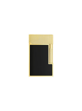 S.T. Dupont Le Grand Feuerzeug Cling Schwarzlack/Gold C23790CL