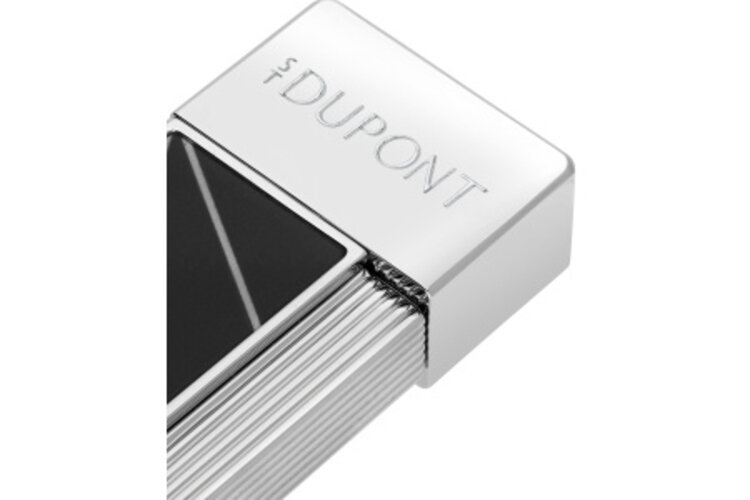 S.T. Dupont Twiggy Feuerzeug X Schwarz/Chrom 030177