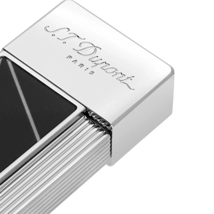 S.T. Dupont Twiggy Feuerzeug X Schwarz/Chrom 030177