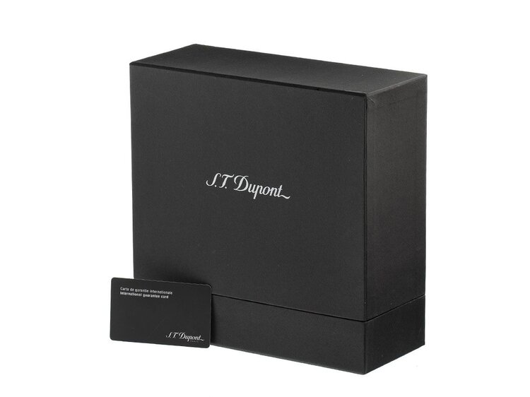 S.T. Dupont XL Zigarrenaschenbecher Schwarz/Silber