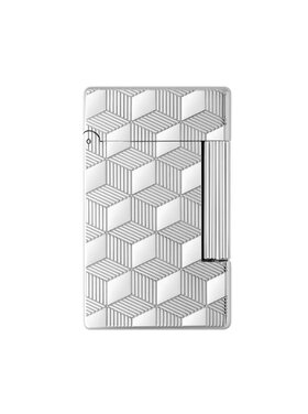 S.T. Dupont Initial Feuerzeug Cube Palladium 020840