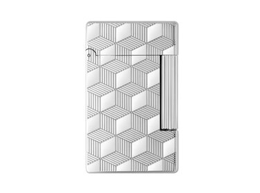 S.T. Dupont Initial Feuerzeug Cube Palladium 020840