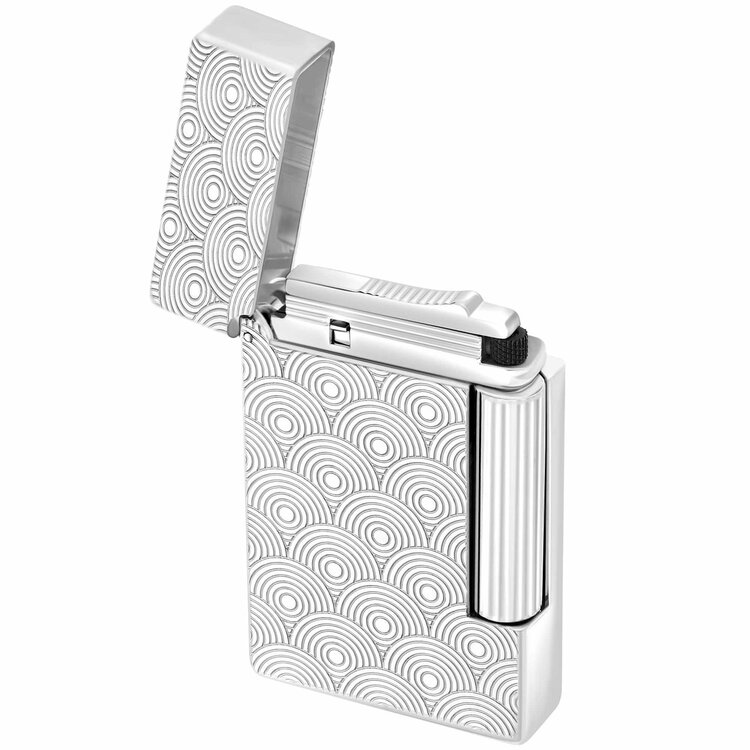 S.T. Dupont Initial Feuerzeug Cinétique Palladium 020844