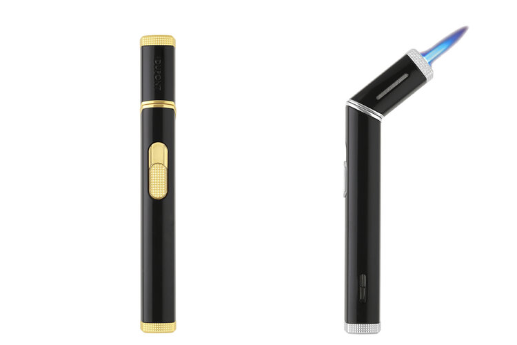 S.T. Dupont Torch Tischfeuerzeug Gold 029002