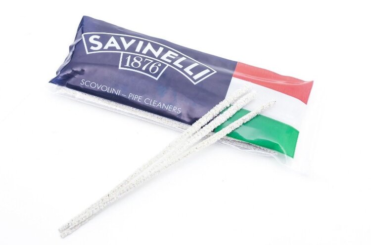 Savinelli Savinelli Pfeifenreiniger Weiss, konisch – 50 Stück