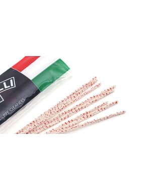Savinelli Pfeifenreiniger Weiss und Rot – 50 Stück