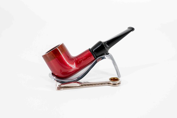 Aldo Morelli Aldo Morelli Jolly Pfeife, indischrot, Billiard