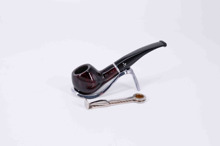 Aldo Morelli Aldo Morelli Fiorita Bent Apple Bruyère-Pfeife (Art. AM-Fiorita-80484)