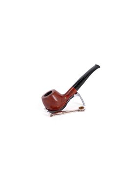 Aldo Velani Apple Bruyère-Pfeife (Rötlichbraun)