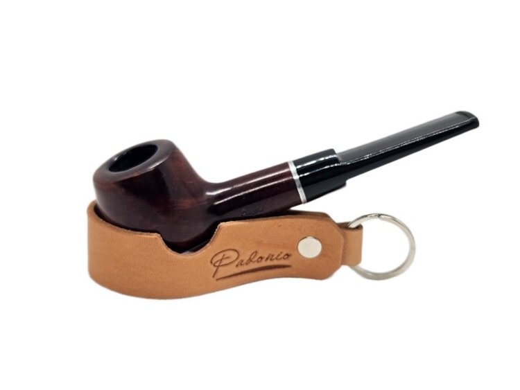 Angelo Angelo Midi Bruyère-Pfeife, dunkelbraun, 9-mm-Filter (1)