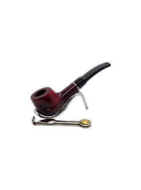 Angelo Midi Bruyère-Pfeife, burgunderrot, 9-mm-Filter (36)