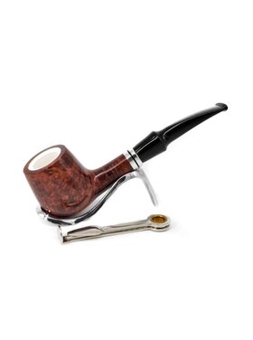 Angelo Billiard Meerschaumeinsatz-Pfeife, Bruyère, 9-mm-Filter