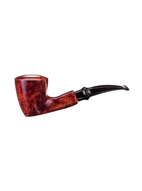 Angelo Bent Billiard Meerschaumeinsatz-Pfeife, Bruyère, 9-mm-Filter