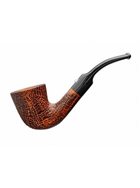 Barling Marylebone Bent Calabash Bruyère-Pfeife, sandgestrahlt
