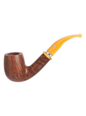 Chacom Montmartre 43 Pfeife, braun, Bent Billiard