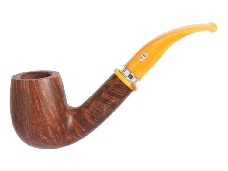 Chacom Chacom Montmartre 43 Pfeife, braun, Bent Billiard