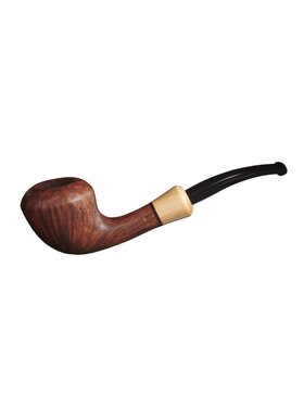 Chacom Maitre Pipier Brune Pfeife, hellbraun, Bent