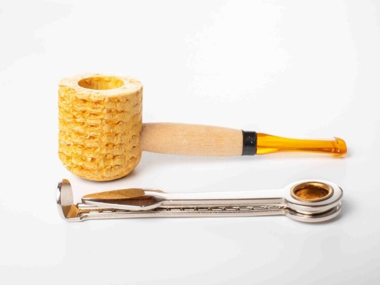 Missouri Meerschaum Company Missouri Meerschaum Company Miniature Corn Cob Pipe, gerade, ohne Filter