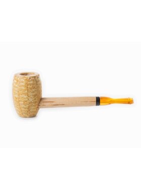 Missouri Meerschaum Company Pony Express Maiskolbenpfeife, gerade, ohne Filter