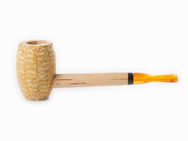 Missouri Meerschaum Company Missouri Meerschaum Company Pony Express Maiskolbenpfeife, gerade, ohne Filter