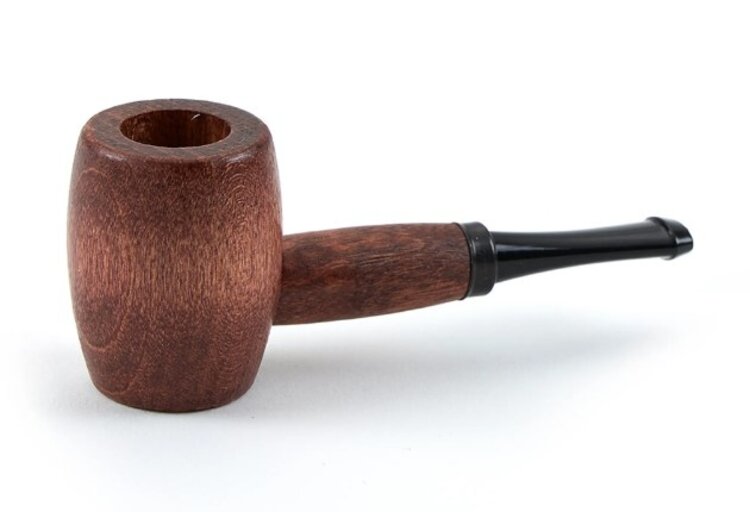 Missouri Meerschaum Company Missouri Meerschaum Company Ozark Mini Hartholzpfeife, gerade, schwarzes Mundstück
