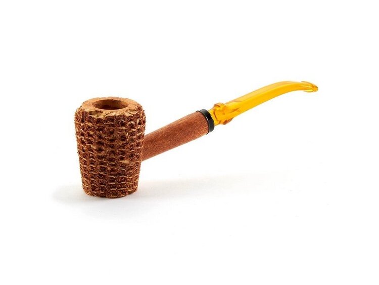 Missouri Meerschaum Company Missouri Meerschaum Company Let Freedom Ring Maiskolbenpfeife, gebogen