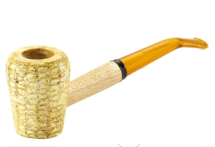 Missouri Meerschaum Company Missouri Meerschaum Company Corn Cob Legend Rob Roy, gebogen, 6-mm-Filter