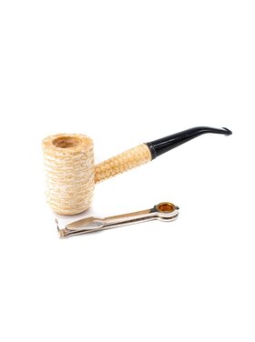Missouri Meerschaum Company Corn Cob Washington 5th Avenue, gebogen, 6-mm-Filter